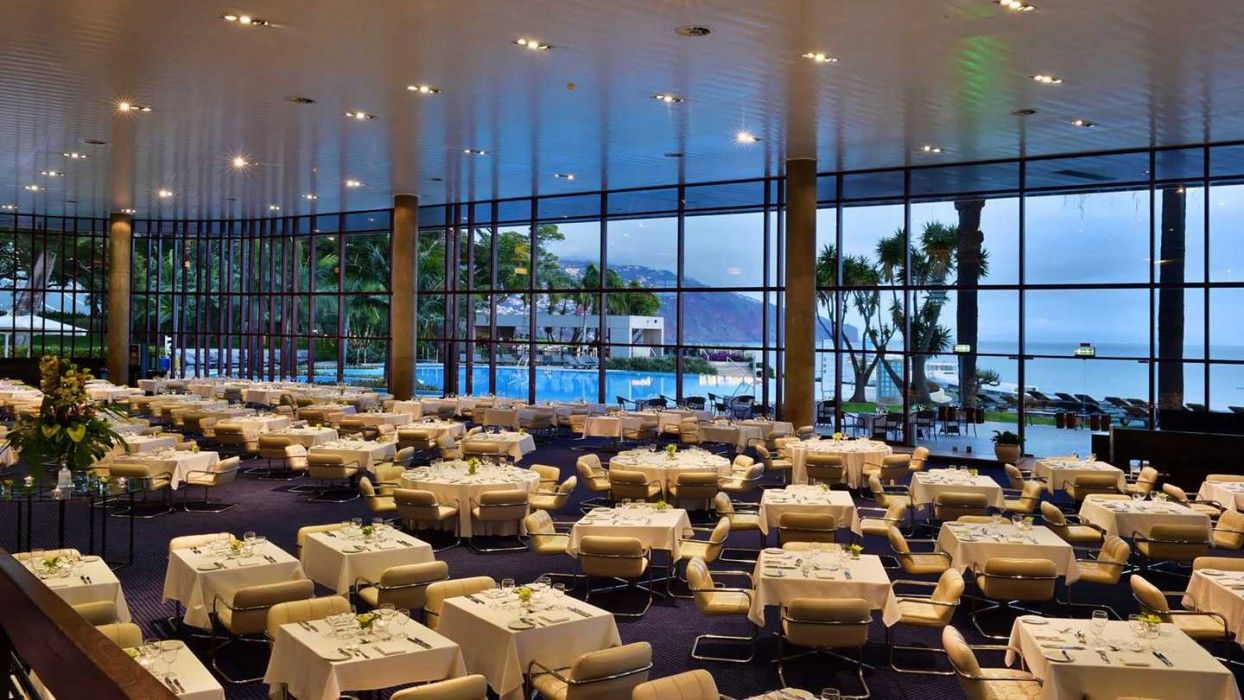 Pestana Casino Park Hotel & Casino Фуншал Екстериор снимка The restaurant